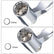 3-Piece Flex Head Socket Wrench Set 8-14mm, Double Swivel 12-Point Box End, 180° Rotating CR-V Steel, Low Profile Tools for Tight Spaces, Auto Repair & Grease Fitting Access