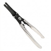 Fuel Line Disconnect Pliers, Automotive Fuel Line Connector Removal Tool, Heavy‑Duty Metal Spring‑Assisted Pliers for Car Fuel & Brake Line Repair, 231mm Auto Repair Hand Tool