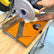 Upgraded Table Saw Bottom Plate Cutting Guide Tool,Cutting Guide Tool for Miter Saw,Multi-Angle Miter Cutting Jig for Door Trim,Baseboard,Crown Molding & Metal Trim (35°/40°/45°/50°/55°/90° Cutting)