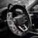 Car Steering Wheel Cover Fluffy Leopard Steering Wheel Accessories