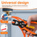 Air Line Removal Tool Pliers, Push to Connect Fittings Disconnect Tool for Air Hose, Quick Connect Pneumatic Fitting Release Plier for Automotive & Industrial Use (1/4" & 5/16" (6mm, 8mm))