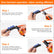 Air Line Removal Tool Pliers, Push to Connect Fittings Disconnect Tool for Air Hose, Quick Connect Pneumatic Fitting Release Plier for Automotive & Industrial Use (1/4" & 5/16" (6mm, 8mm))