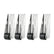 4 Pack Door Support Wheel, Door Drooping Wheel, Universal Vertical Track Roller Sliding Door Bottom Mount Casters with Rubber Wheels, for Furniture Garden Gate Fence Tables