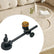 Circular Glass Cutter Heavy Duty Hand Tool Type Round Glass Cutting Oil Filling Container Metal Alloy Suction Cup Suitable for Glasses,200-600mm