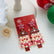 Glitter Christmas Tree Dangle Earrings Dainty Rhinestone Enamel Christmas Drop Earrings Holiday Party Jewelry for Women