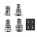 4 PCS 1/2" 1/4" 3/8" Square Drive Adapter with Antislip Design for Secure Fastening and High Torques Applications