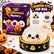 Halloween Squishy Collectible Figurine,Pumpkin Shaped Decor,Random Style