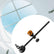 Circular Glass Cutter Heavy Duty Hand Tool Type Round Glass Cutting Oil Filling Container Metal Alloy Suction Cup Suitable for Glasses,200-600mm