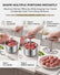 Stainless Steel Meatball Maker Tool & Spoon, Manual Meat Ball Making Mold 304 Food Grade 6/12 Meatballs Press Maker Tool, Handheld Shaper Scoop for Fish, Beef Balls, Quick Prep Kitchen Gadgets