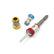 6 Pieces Magnetic Screw Ring With 2 Pieces Ph2 Screwdriver Bit Set,Magnetizer Screw Removable For 1/4 Inch/6.35mm Hex Screwdriver and Power Bits (MIX)