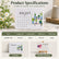 Eco-Friendly Plantable "Timeless" SeedCalendar 2027