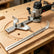 Straight Guide Plate & Circle Cutting Jig 2-Piece Woodworking Tool Set