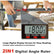 Digital Angle Finder, 7 inch /200mm T-Bevel Protractor Ruler,Horizontal Vertical Bubble levels with Large LED Screen, 0-360° Measuring Tool,Suitable for Woodworking/Construction/DIY