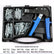 72 Piece Hollow Wall Anchoring Rivet with Storage Case and Multiple Rivet Sizes Easy Installation Ergonomic Handle