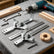 Straight Guide Plate & Circle Cutting Jig 2-Piece Woodworking Tool Set