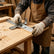 Straight Guide Plate & Circle Cutting Jig 2-Piece Woodworking Tool Set