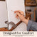 Adjustable Easel Hand Rest Support Bar