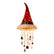 Iighted Santa Hat Hanging Chandelier, Christmas Home Decor