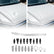 27pcs Automotive Dents Repair Slide Rod with Replaceable Ball Tip Dents Repair Puller Constructed from Premium Steel Slide Tool