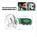 Mini Short Handle Large Opening Adjustable Wrench