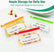 💊A8 Waterproof Pill Pouch Set – 7 to 14 Days of Meds & Vitamins💧Waterproof & Crush-Resistant Shell