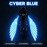 Angel Wing Motorcycle LED Projector Lights