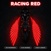Angel Wing Motorcycle LED Projector Lights