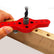 Dowel Jig Kit Centering Line Scriber Center Locator Woodworking Tools for Drilling Hole Positioner Drill Jig and Wear Drill Bits