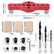 Dowel Jig Kit Centering Line Scriber Center Locator Woodworking Tools for Drilling Hole Positioner Drill Jig and Wear Drill Bits