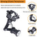 Motorized Bike Universal Chain Tensioner Heavy Chain Tensioner Adjuster Spring Sprocket Chain Tensioner for Motorized Bicycle Dirt Pit Pro Dirt Bike