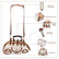Hands Free Dog Backpack Carrier for Small pet Shoulder Sling Backpack.Suitable for cats and dogs; adjustable in size