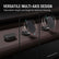 Magnetic Car Phone Holder 360 Degree Rotation, Alloy Material, Foldable Design, Adhesive Base, for Universal Cars & Phones