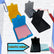 New Sticky Note Stencil, Sticky Note Holder with Five Templates, Suitable for 3x3 Inch Sticky Notes, Perfect for to-Do Lists, Home, Office, Reusable Sticky Notes Dispenser