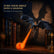 Dragon Bookshelf Nook Light, 3D Printed Fantasy Sculpture with Spread Wings Choose from 4 Color Duos , Stable Shelf Accent for Desk, Library, or Collector Display