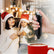 Fast Handheld Drink Mixer with Stainless Steel Whisk, Powerful Hand Frother, Creates Rich Foam