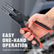 Push to Connect Removal Tool Disconnect Tongs Tool for 1/2", 3/4", 1",Push-Fit Disconnect Tong Tool for Easily Removing Push-to-Connect Fittings