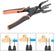 Push to Connect Removal Tool Disconnect Tongs Tool for 1/2", 3/4", 1",Push-Fit Disconnect Tong Tool for Easily Removing Push-to-Connect Fittings