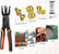 Push to Connect Removal Tool Disconnect Tongs Tool for 1/2", 3/4", 1",Push-Fit Disconnect Tong Tool for Easily Removing Push-to-Connect Fittings