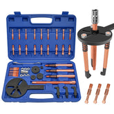 36-in-1 Bearing Puller Set, Inner Bearing Puller Separator Kit, Blind Hole Bearing Removal Tool Bearing Disassembly Gear Puller, Blue