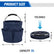 Multifunctional Folding Basket with Handles: Portable Picnic Baskets, Outdoor Beach Baskets, Garden Picking Baskets, Gift Baskets, Collapsible Bathroom Storage Baskets