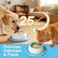 Lick Sphere for pet - Canine Anxiety Relief Bowl with Rotating Ball, Slow Feeder Dog Bowl for Liquid Treats, Yogurt, Broth to Reduce Stress & Prevent Fast Eating, Non-Slip & Easy Clean