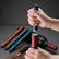 Pneumatic wine opener with foil cutter for wine bottles