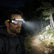 Rechargeable LED Glasses Headlamp, Hands-Free COB Work Light with Dual Side Spotlights, Type-C USB, 5 Modes, IPX4, Lightweight Eyewear for Repair Camping Hiking