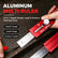 Multifunctional Marking Level Ruler, Aluminium Alloy Pocket Spirit Level & Depth Gauge, Adjustable Positioning Marking Protractor Tool, with Angle Mark 90°-180°, Adjustable Protractor Tool
