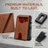 Baconix RFID Wallet for, Slim Pop Up Wallet with Money Clip (Carbon Fiber)