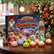 Squishy Weihnachten Adventskalender 2026 Quetschspielzeug-Kalender, Dumpling Squishy Weihnachtskalender mit Countdown, Überraschungs Fidget Spielzeug Geschenke für Erwachsene
