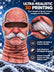 Funny Ski Mask for Men Realistic Old Man Face Balaclava 3D Printed Winter