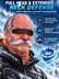Funny Ski Mask for Men Realistic Old Man Face Balaclava 3D Printed Winter
