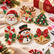 DIY Christmas Diamond Brooch Kit with 6 Festive Designs (6PC)