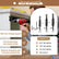2026 Upgraded Self Centering Drill Bit Set Vix Bits, CC2430 3/32" 7/64" 1/8" Center Hinge Drill Bit for 1/4In Hex Shank Drills, Installing Hinge & Drilling Pilot Hole, Ultra-Hard Steel, High-Precision